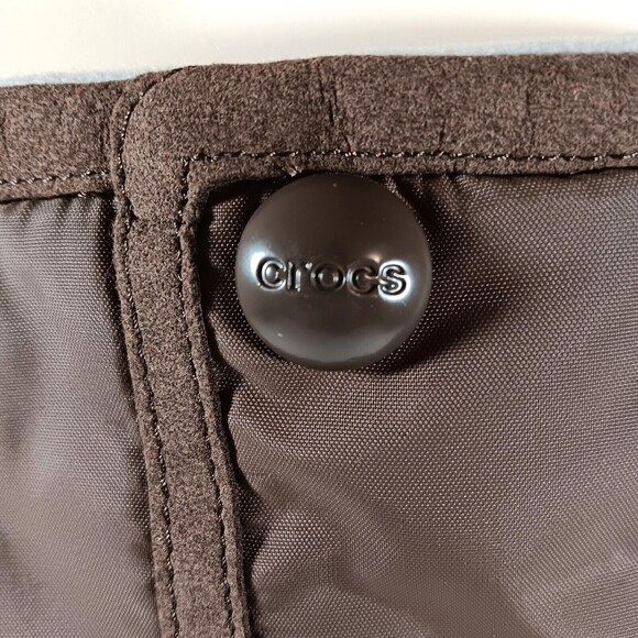 Crocs Boots Womens 6W Brown Claire Winter Snow Rain Insulated Waterproof Pull On - Picture 7 of 11